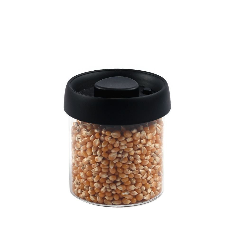 Pote Hermético Com Tampa A Vácuo Havan Casa 500Ml - Preto