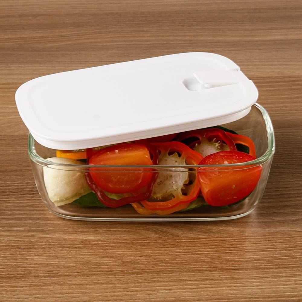 Pote Hermético Com Tampa Havan Casa 850 Ml - Branco