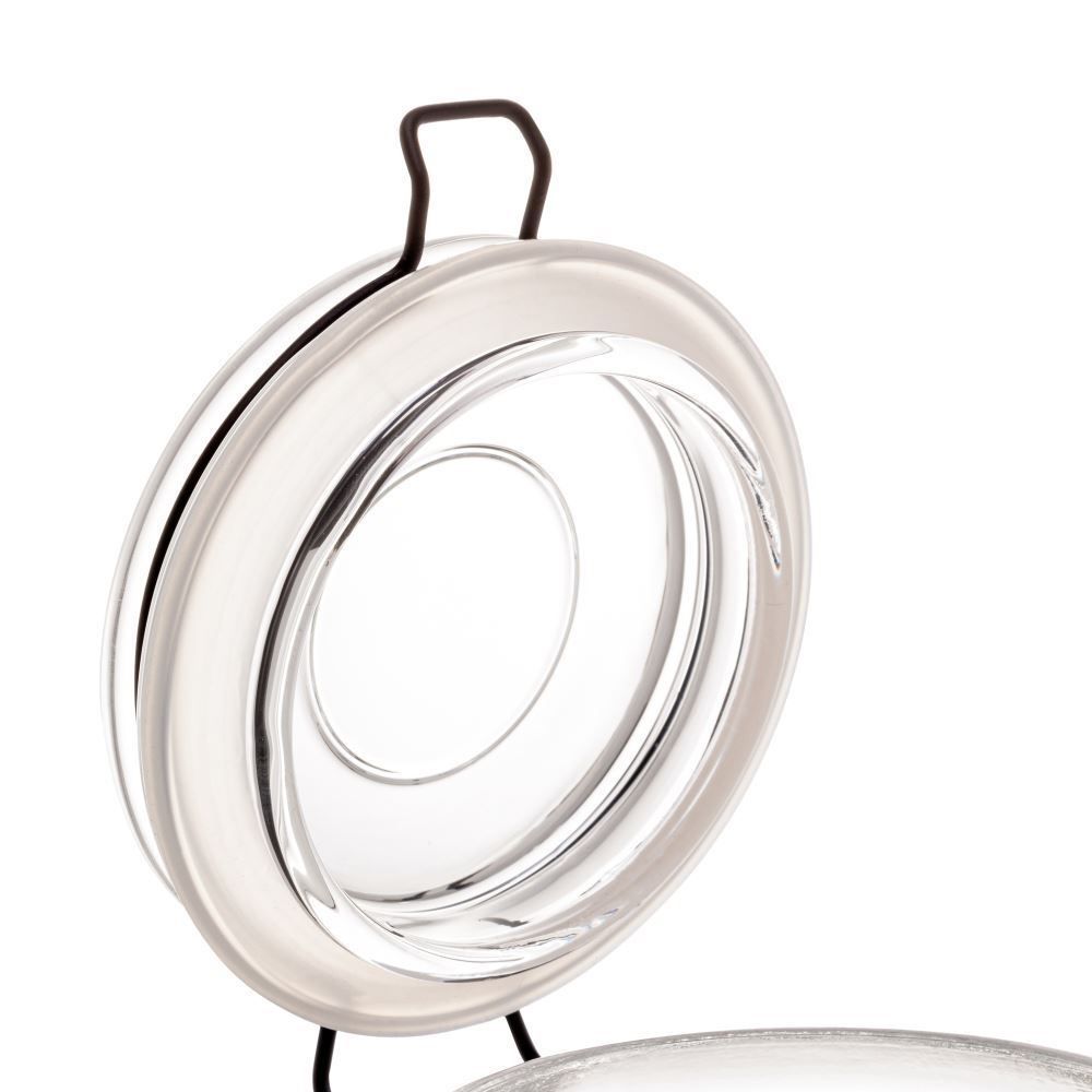 Pote Hermético Quadrado Lyor 750 Ml - Preto