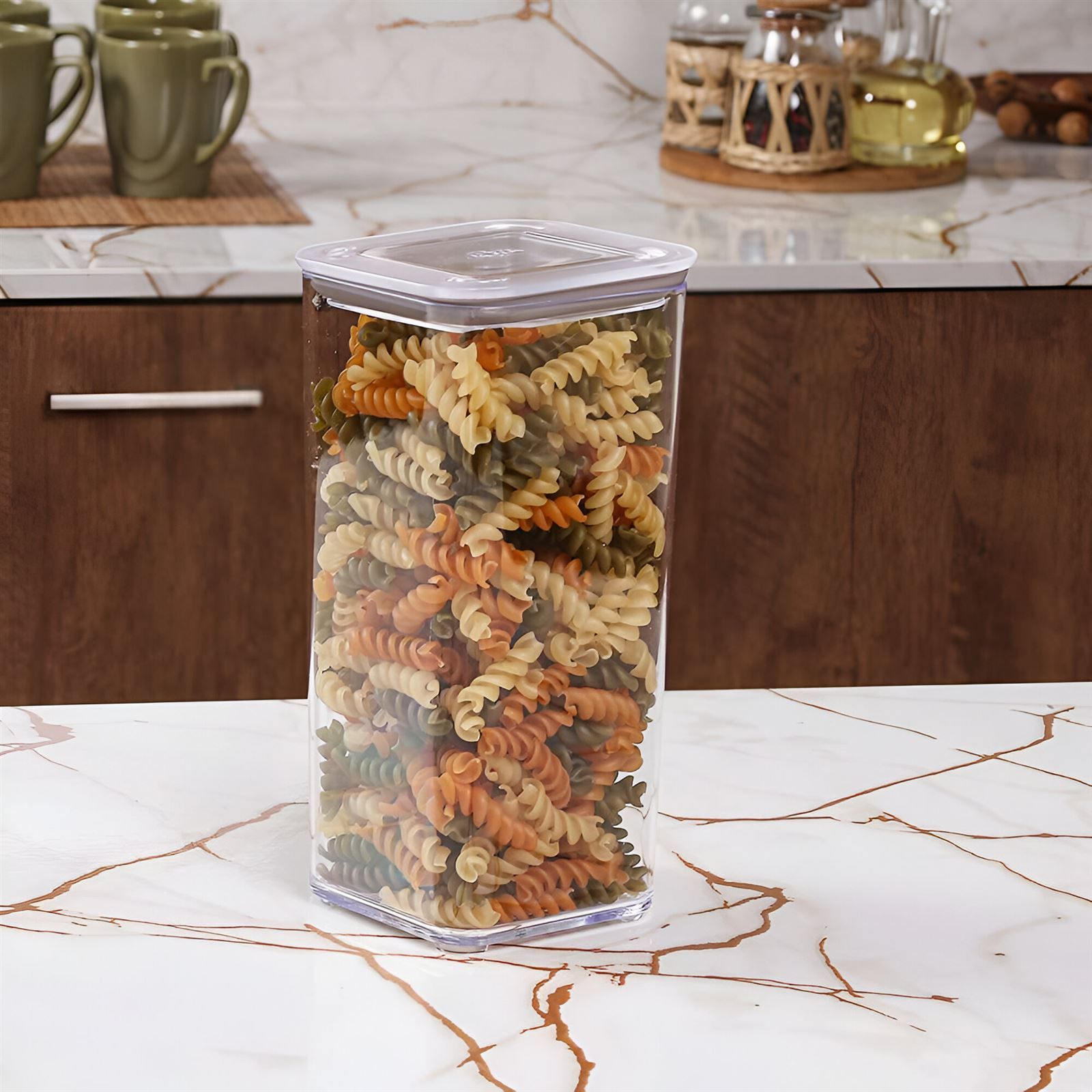 Pote Hermético Modo Coza 1,2 Litros - Transparente