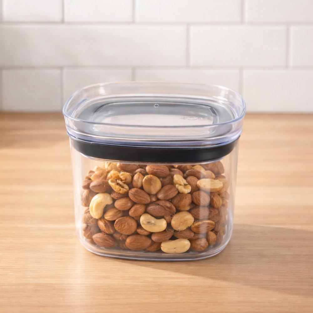 Pote Hermético Block Ou 450Ml - Natural