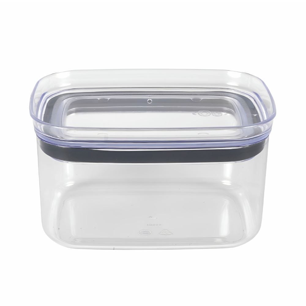 Pote Hermético Retangular Block Ou 650Ml - Natural