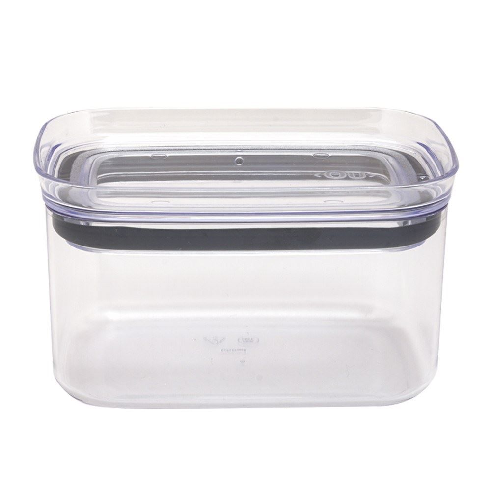 Pote Hermético Retangular Block Ou 650Ml - Natural