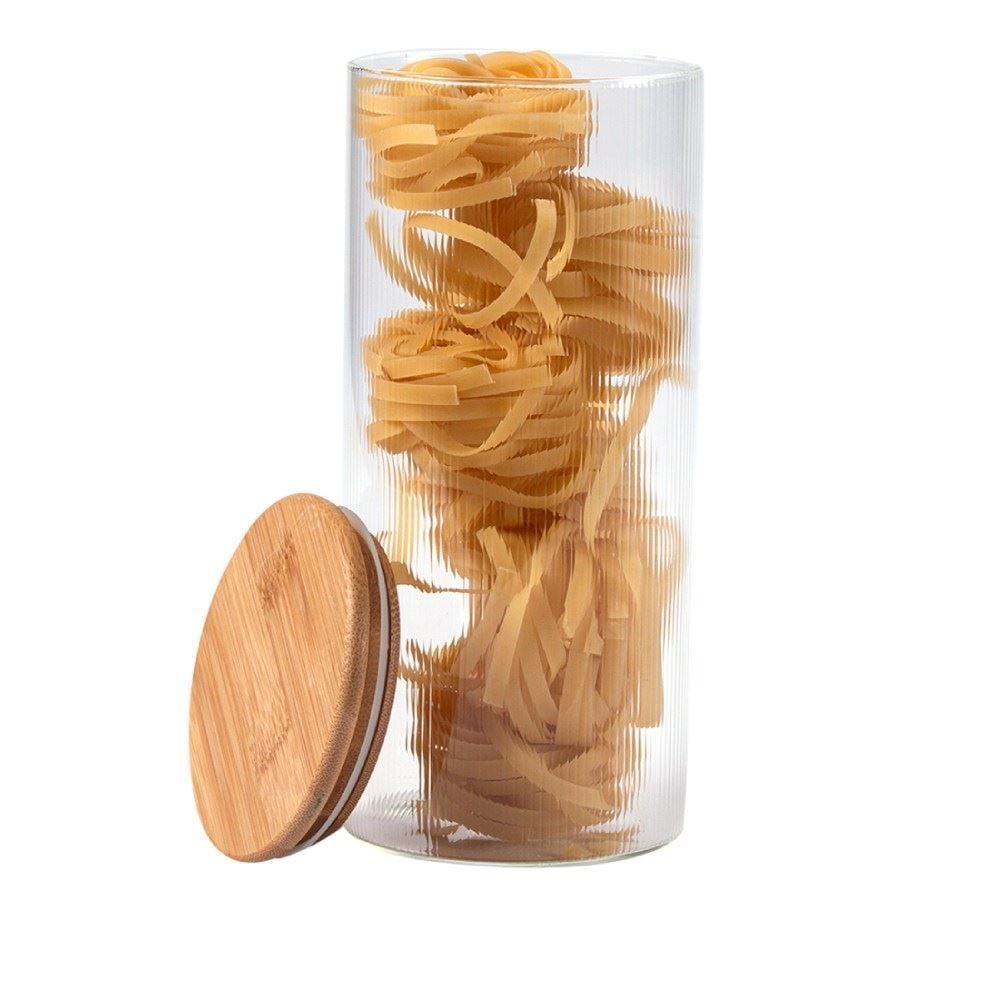 Pote Hermético Redondo Com Tampa Havan Casa 1,5 Litros - Bambu