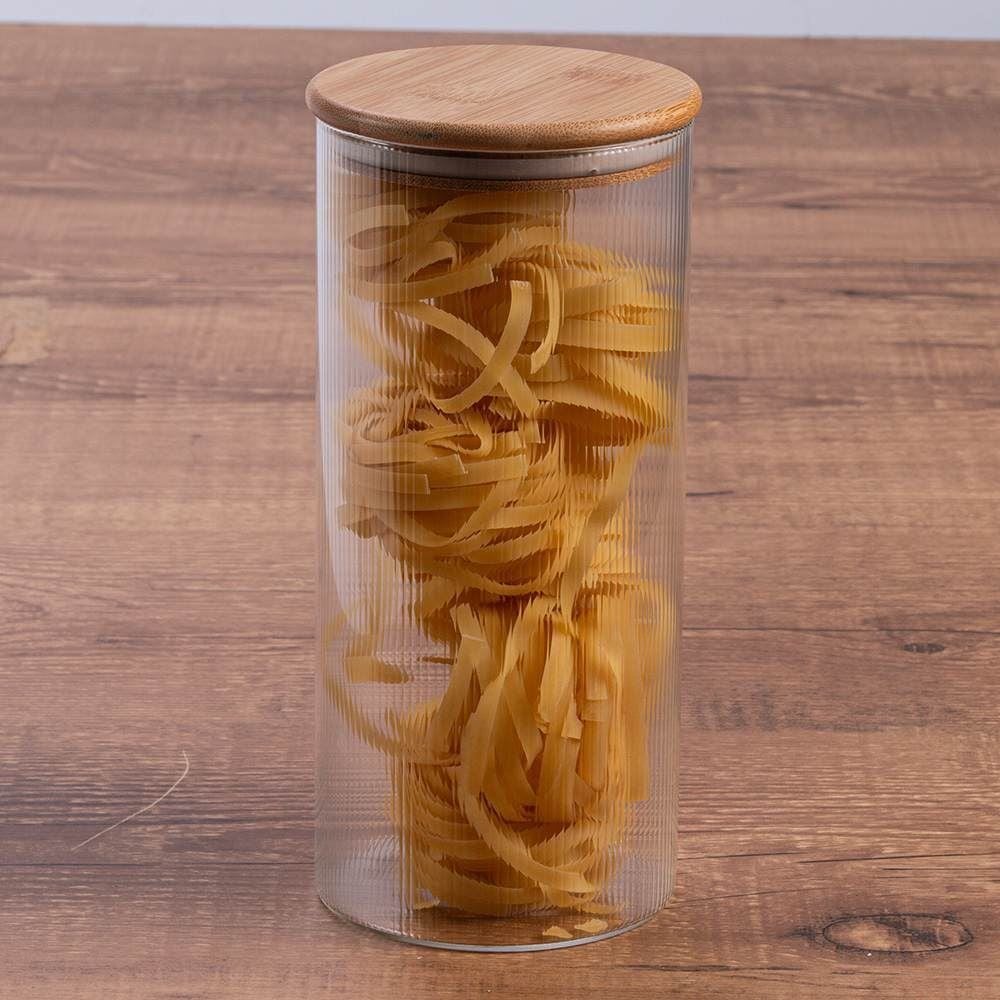 Pote Hermético Redondo Com Tampa Havan Casa 1,5 Litros - Bambu