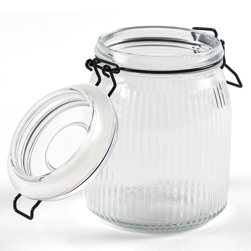 Pote Hermético Redondo Riviera Allmix 1 Litro - Vidro