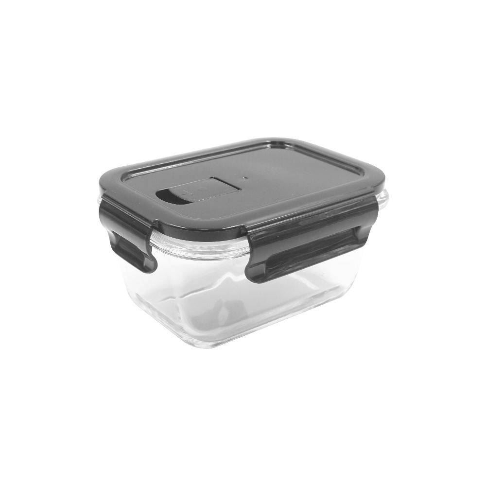 Pote Hermético Retangular Com Tampa Havan Casa 520Ml - Vidro