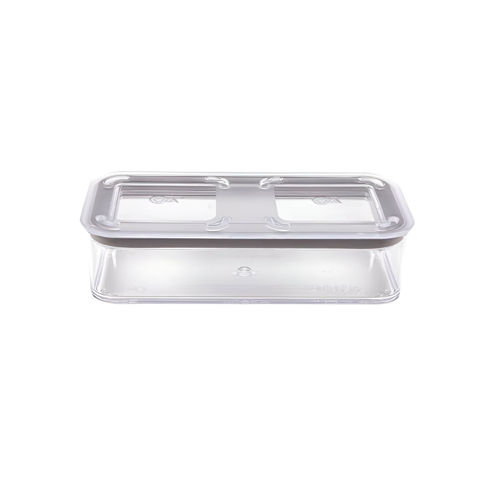 Pote Hermético Retangular Modo Coza 530Ml - Transparente