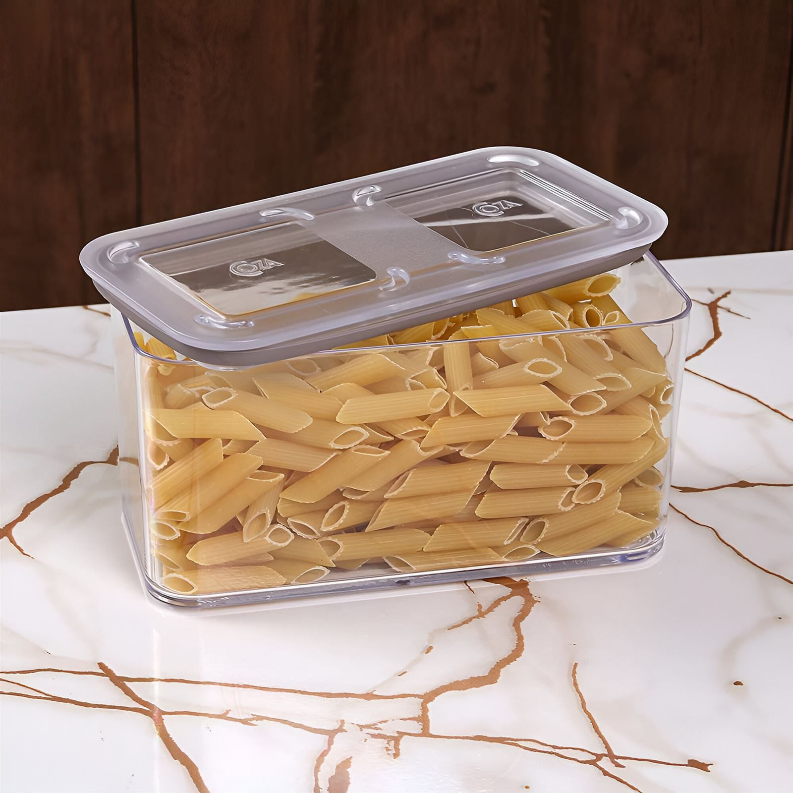 Pote Hermético Retangular Modo Coza 1,3 Litros - 1,3 Litros