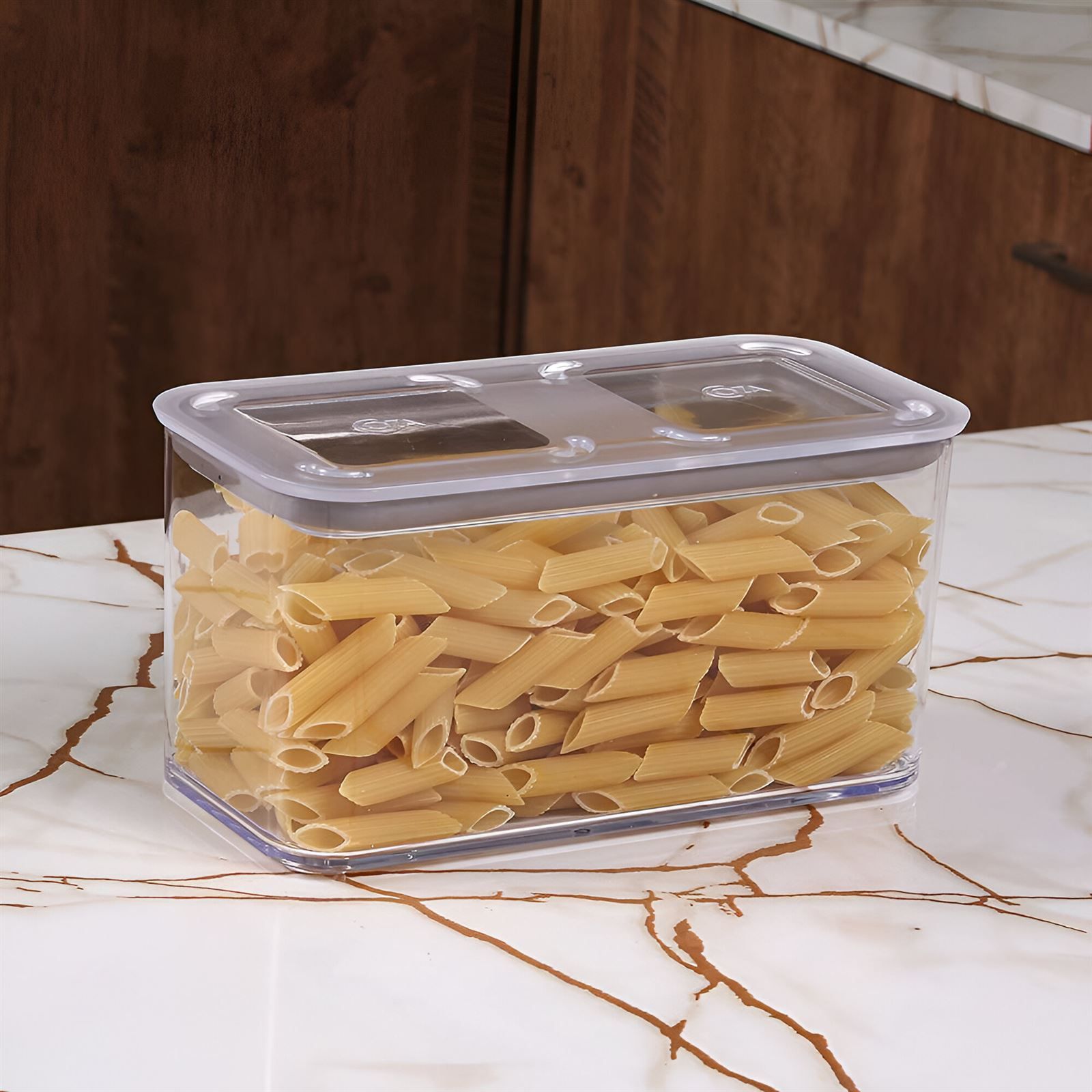 Pote Hermético Retangular Modo Coza 1,3 Litros - 1,3 Litros