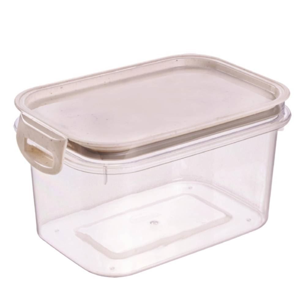 Pote Hermético Trava Mais Plasútil 1,2L - Cristal