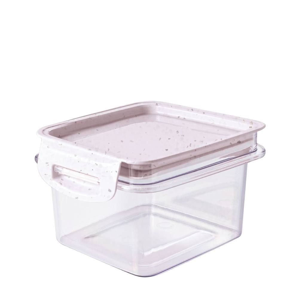 Pote Hermético Trava Mais Plasútil 380Ml - Quadrado