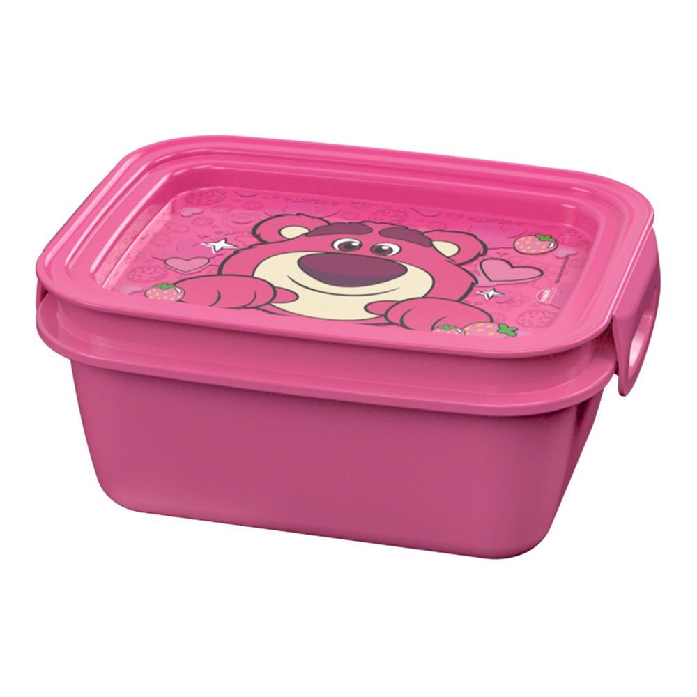 Pote Marmita com Trava Lotso Plasútil 630Ml - Rosa