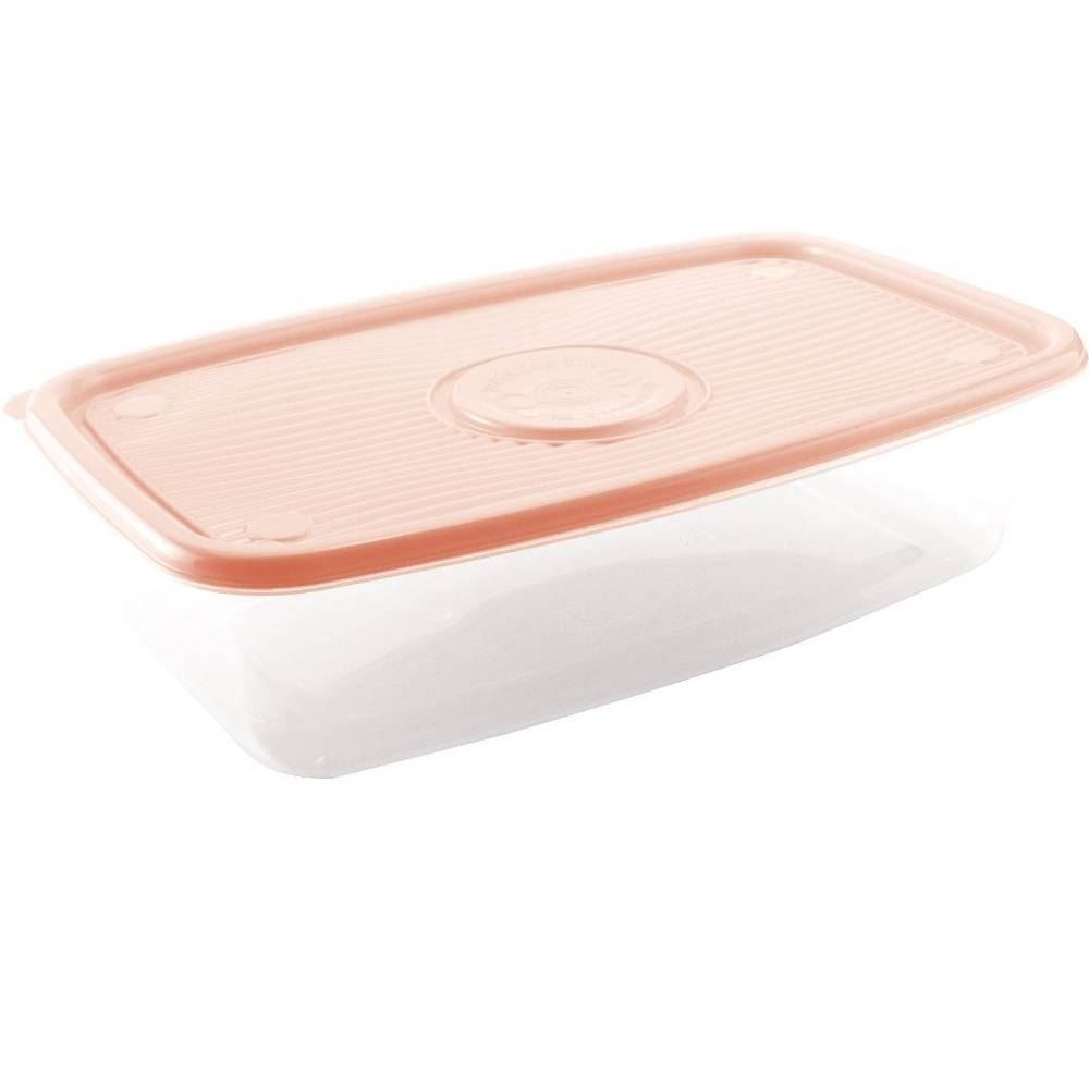 Pote Plasútil Pop Retangular 2,7Litros - Rosa Claro