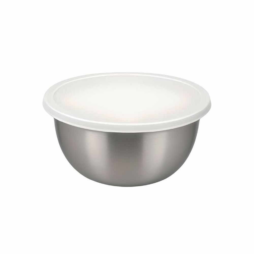Pote Redondo Com Tampa Havan Casa 1,5 Litros - Aço Inox