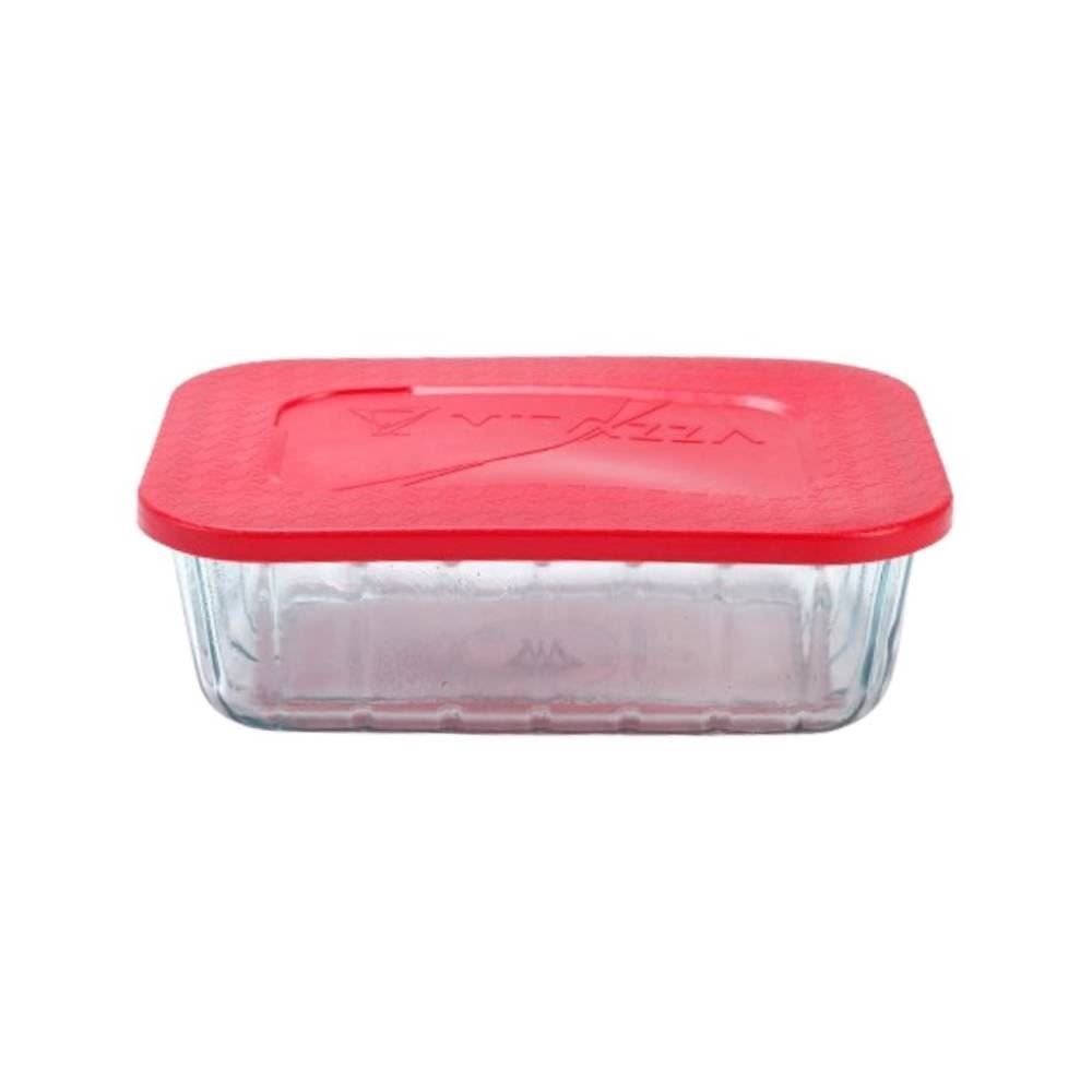 Pote Retangular com Tampa Oceani Vitazza 2,4 Litros - Sortido