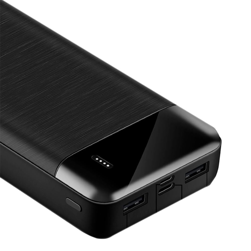 Power Bank 14500Mah com Led Indicador Elg Preto Leve e Compacto