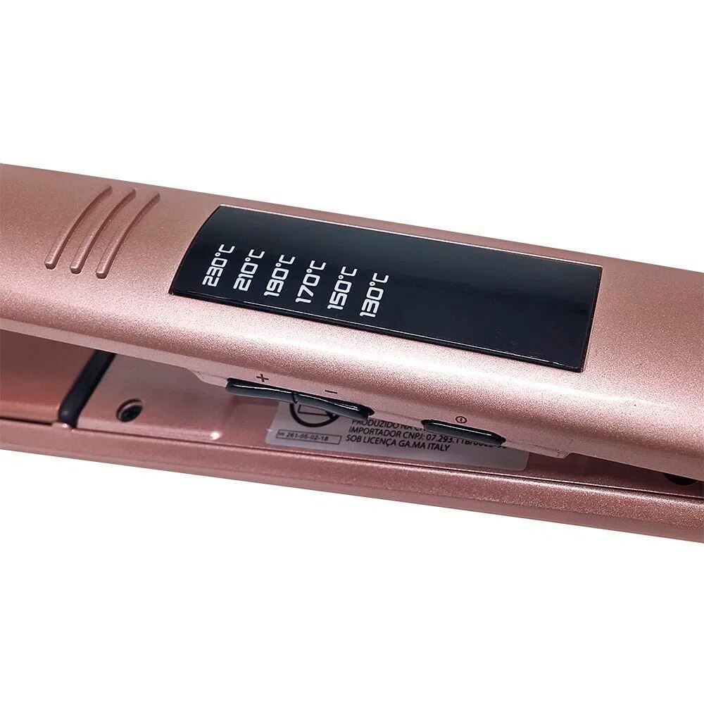 Prancha Elegance Led Keration Pro Ga.Ma Italy - Bivolt