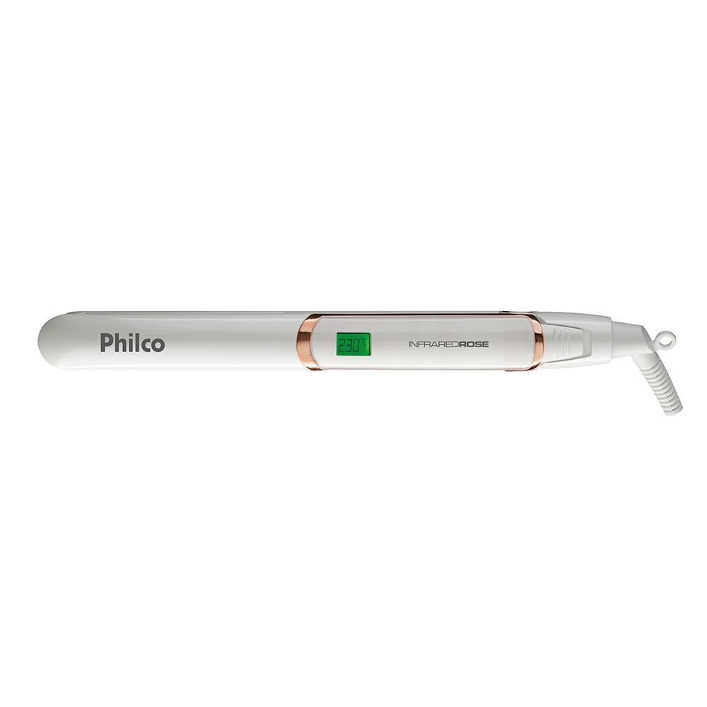 Prancha Para Cabelo Philco Infrared Rose - Bivolt