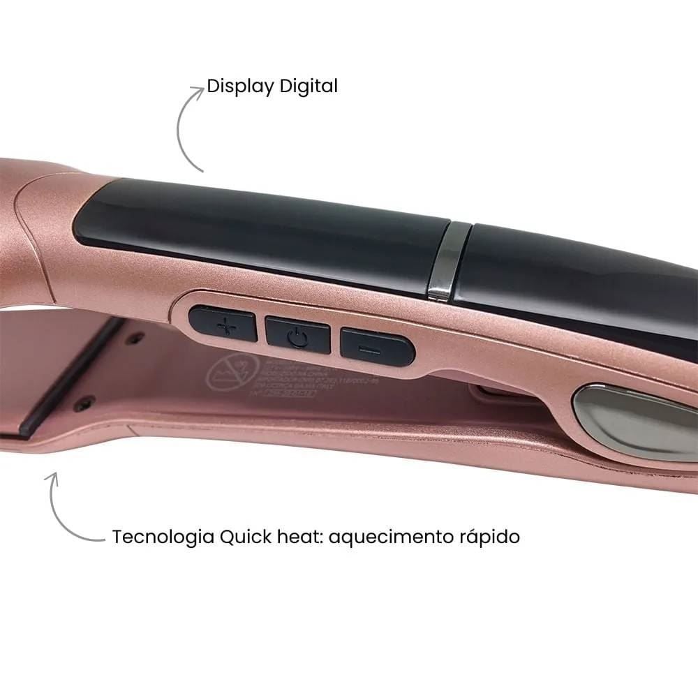 Prancha Para Cabelos Gama Italy X-Wide Keration Pro - Bivolt