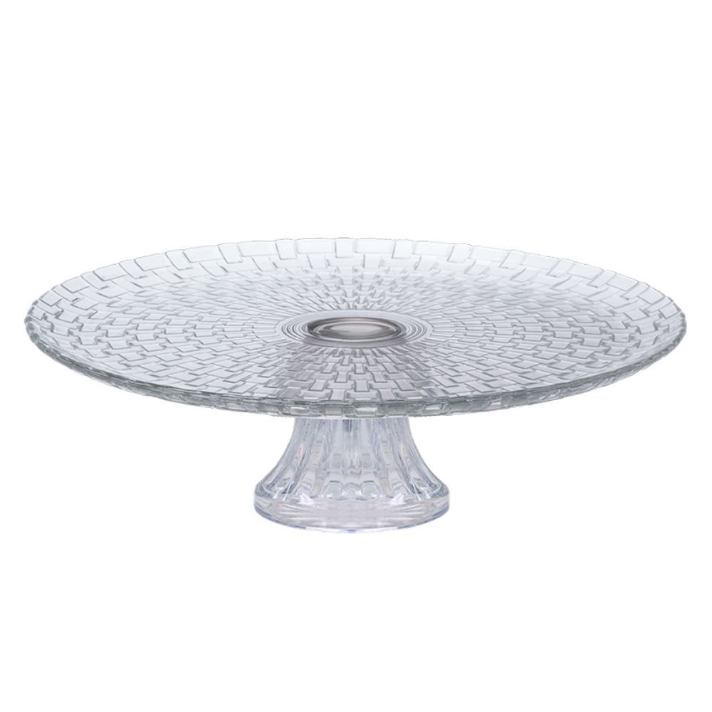 Prato De Bolo De Vidro Com Pé Gourmet Ruvolo - 452201