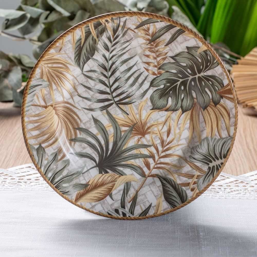 Prato De Sobremesa Acetinado Eudora Alleanza - Flat