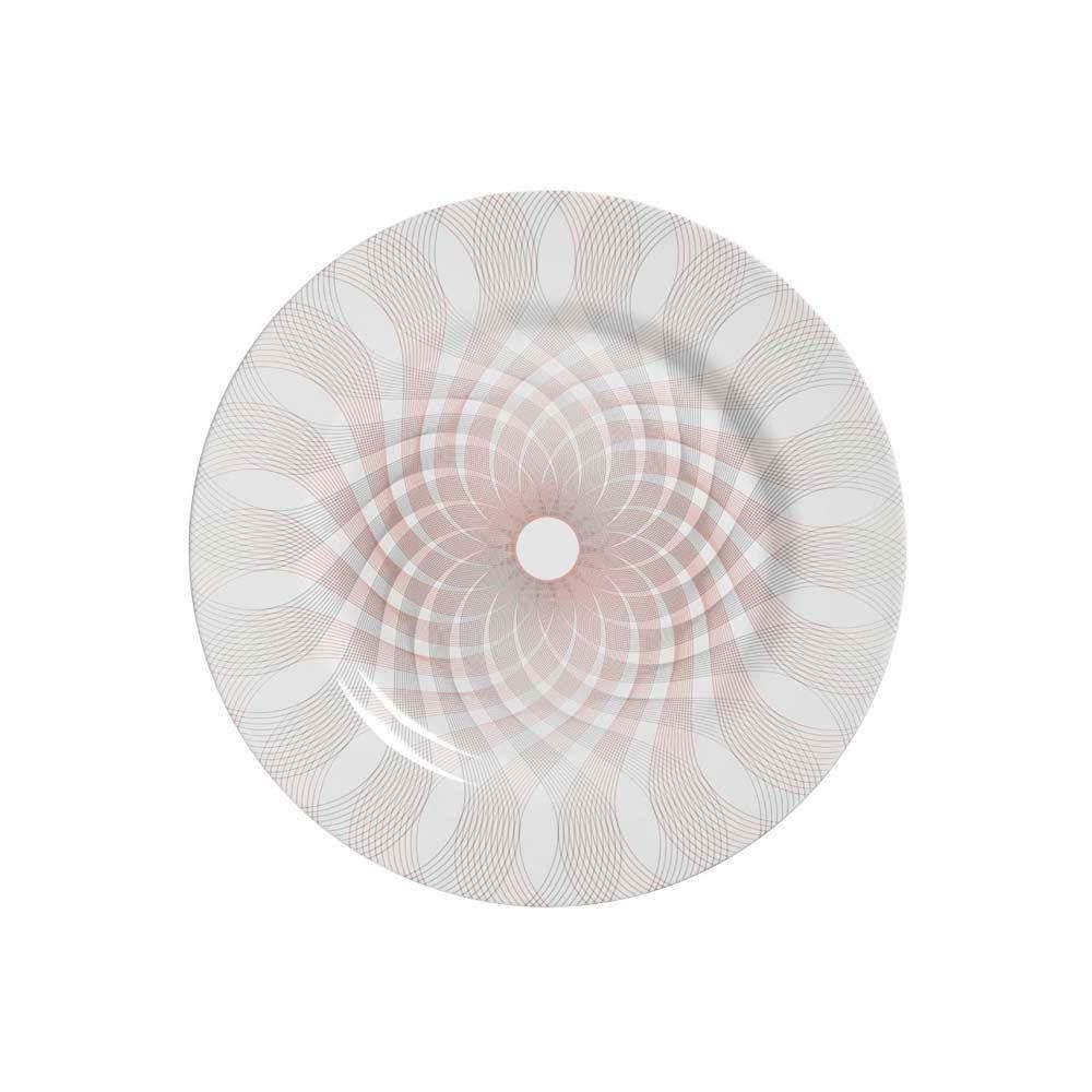 Prato de Sobremesa Cerâmica Alleanza - Monte Carlo