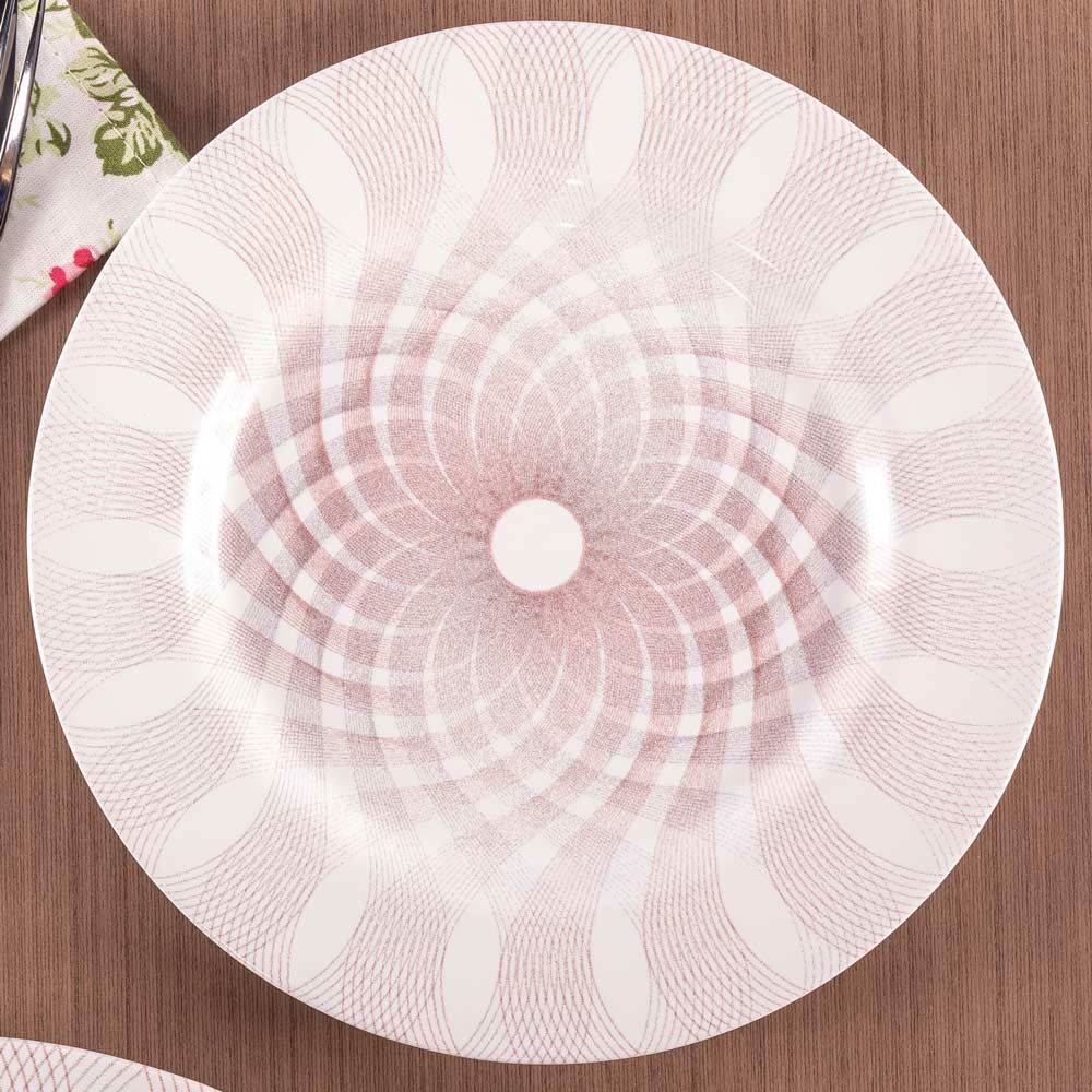 Prato de Sobremesa Cerâmica Alleanza - Monte Carlo