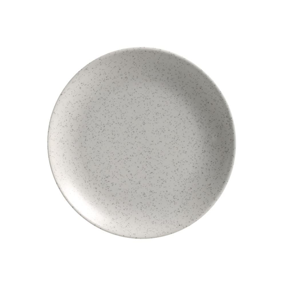 Prato De Sobremesa Coupe Organic Alleanza 21Cm - Cinza