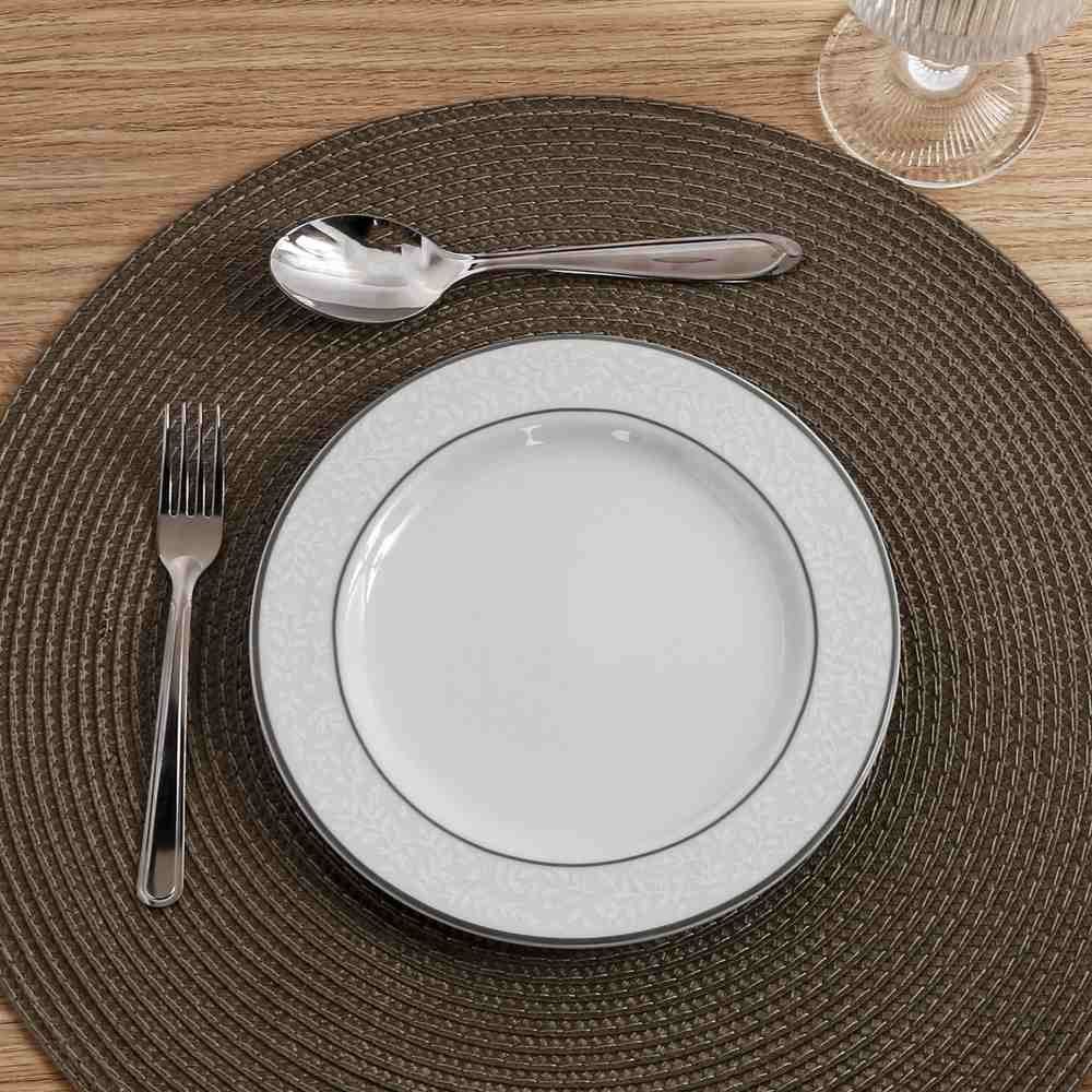 Prato De Sobremesa De Porcelana Charlotte Schmidt - 19 cm