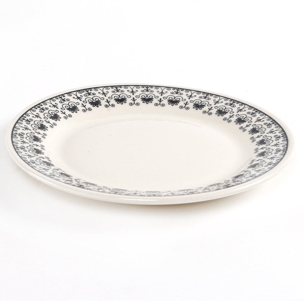 Prato De Sobremesa Donna Renda 18Cm - Cerâmica