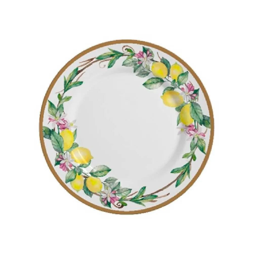 Prato De Sobremesa Faiança 19,5Cm Alleanza - Siciliano