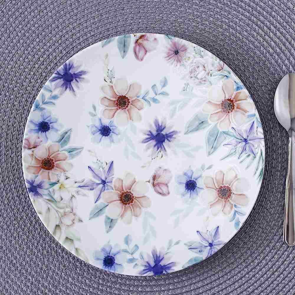 Prato De Sobremesa Floratta Tramontina 21Cm - Porcelana