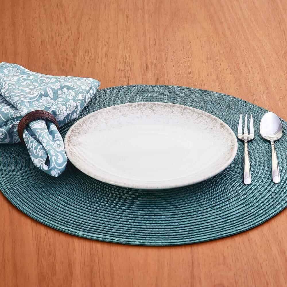 Prato De Sobremesa Ivy Bege Havan Casa 21Cm - Cerâmica