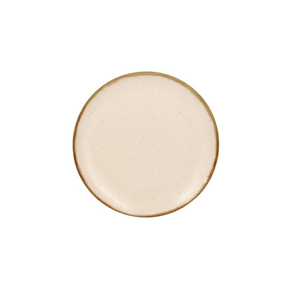 Prato De Sobremesa Luxor Havan Casa 19,5Cm - Bege