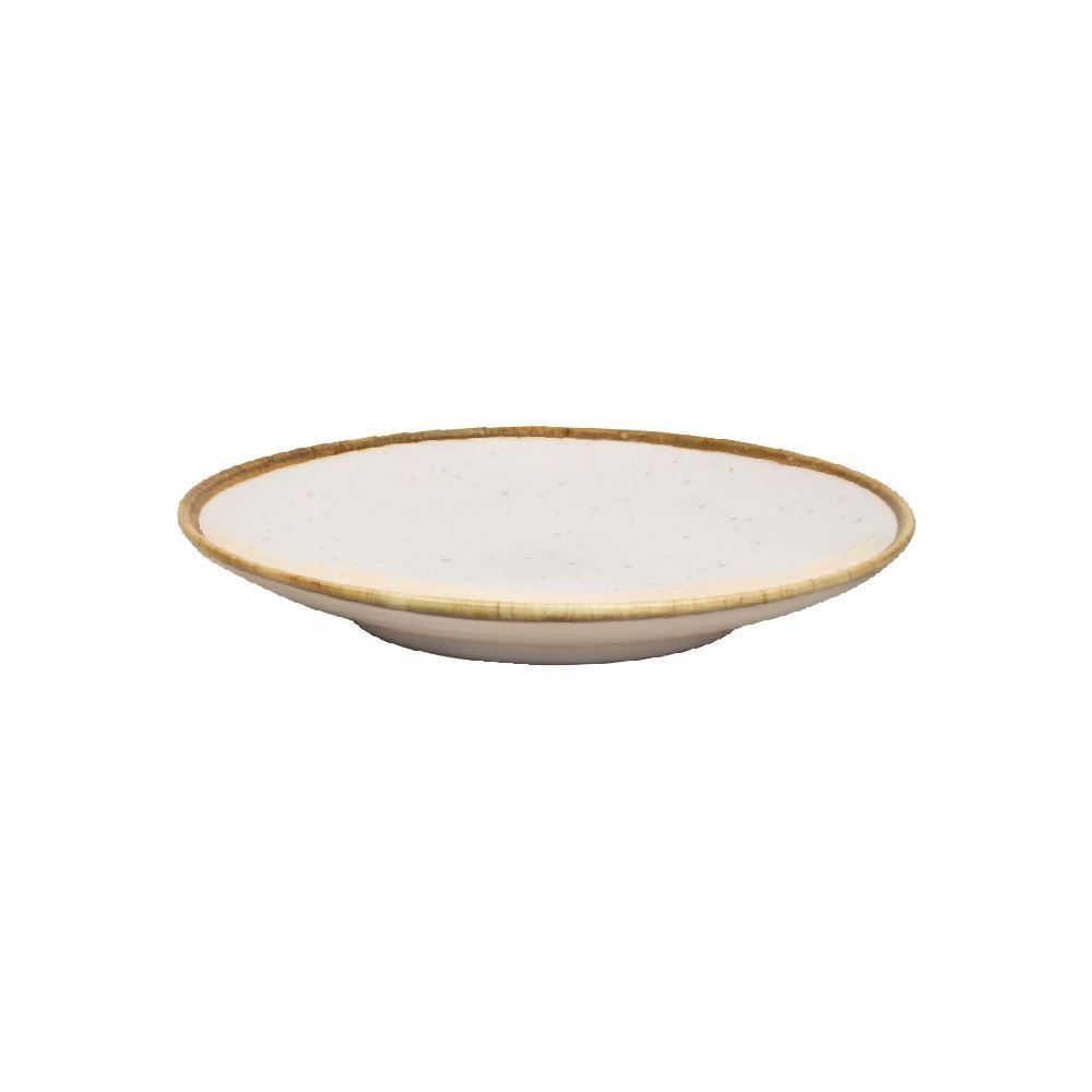 Prato De Sobremesa Luxor Havan Casa 19,5Cm - Bege