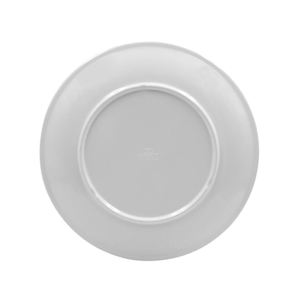 Prato de Sobremesa Melamina Diamond Havan Casa 20Cm - Branco