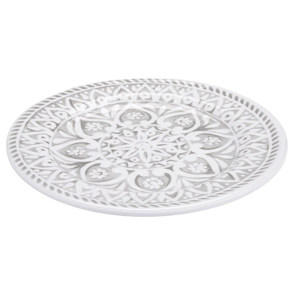 Prato De Sobremesa Melamina Havan Casa 20Cm - Boho