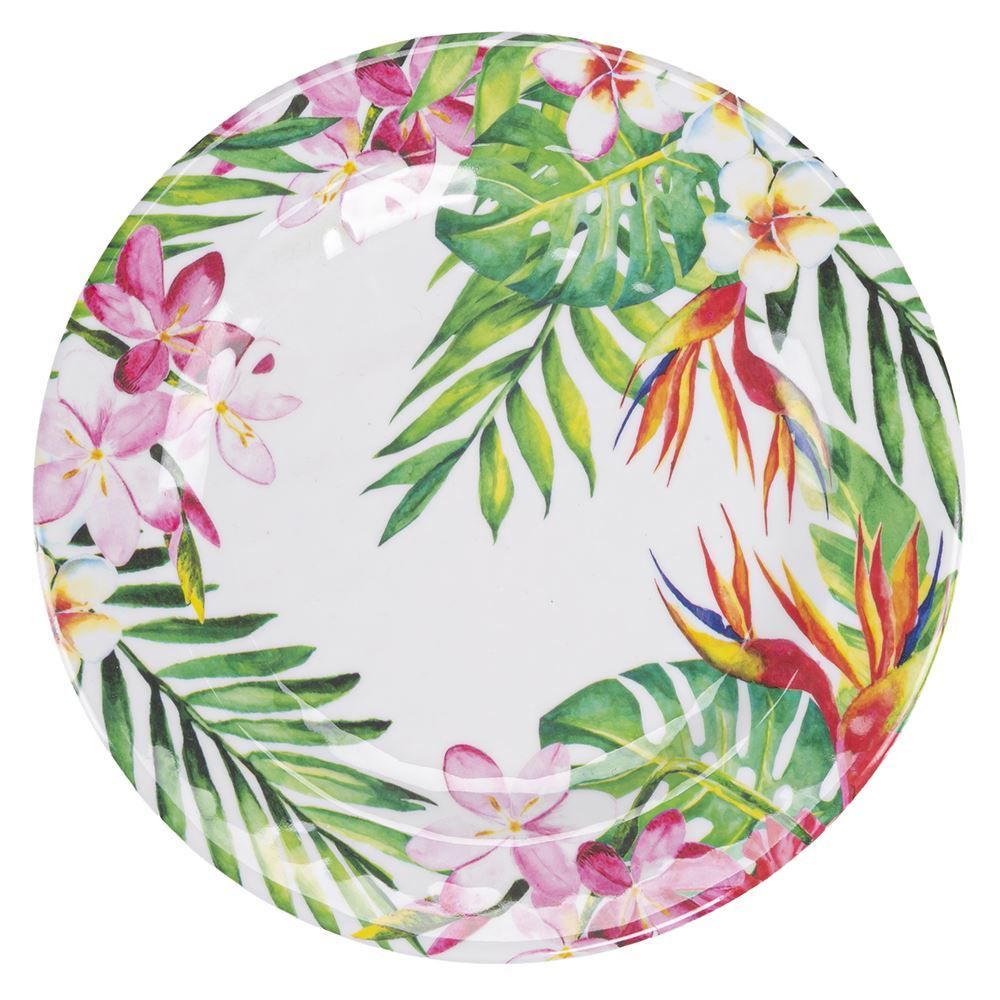 Prato De Sobremesa Melamina Havan Casa 20Cm - Tropical