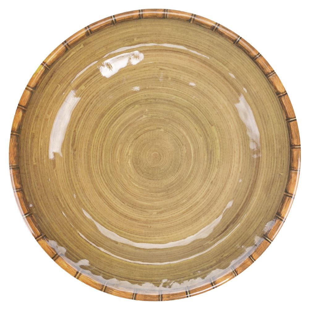Prato De Sobremesa Melamina Havan Casa 20Cm - Bambu