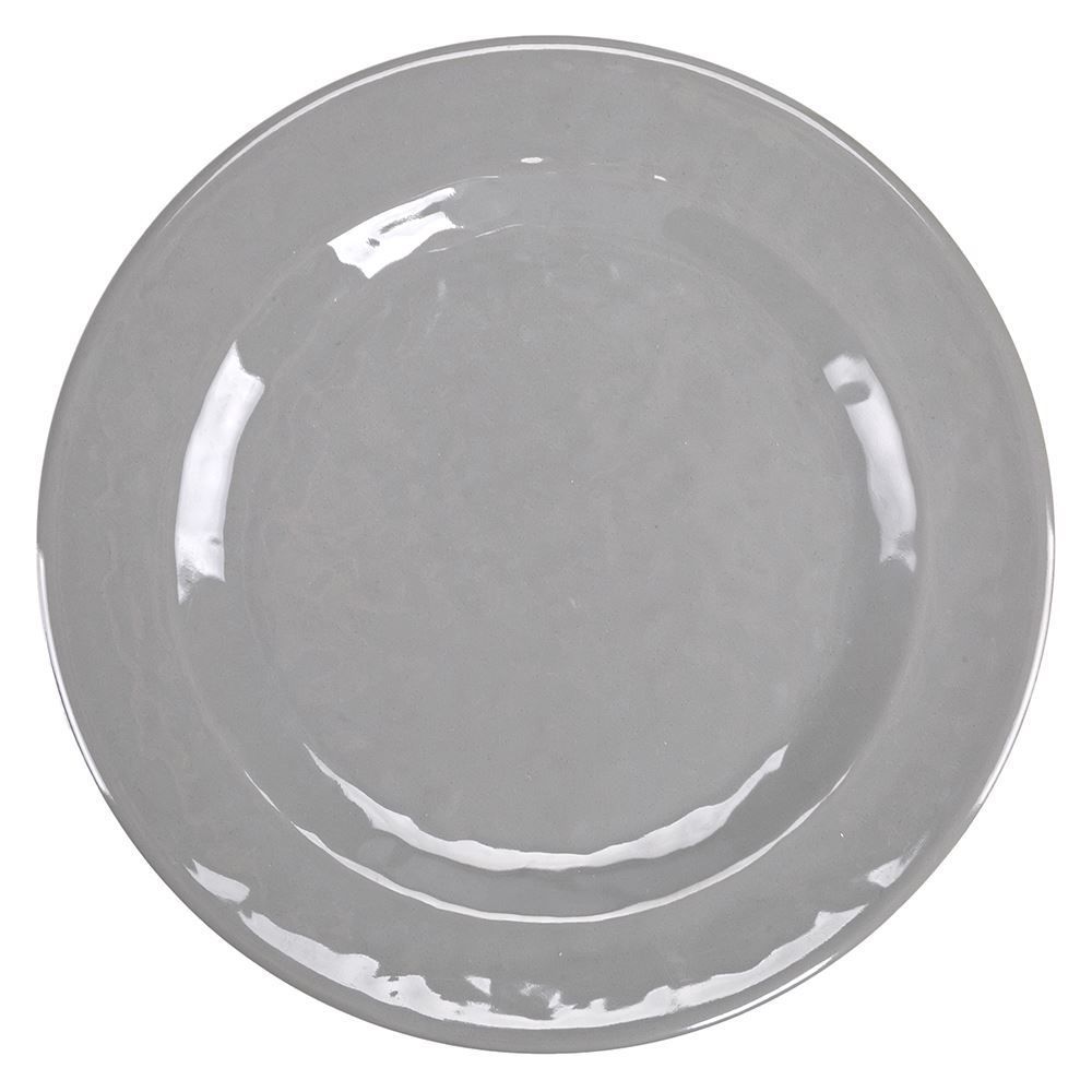 Prato De Sobremesa Melamina Havan Casa 20Cm - Cinza