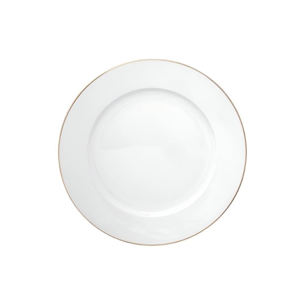 Prato De Sobremesa Royal Hauskraft 20 Cm - Filete Dourado