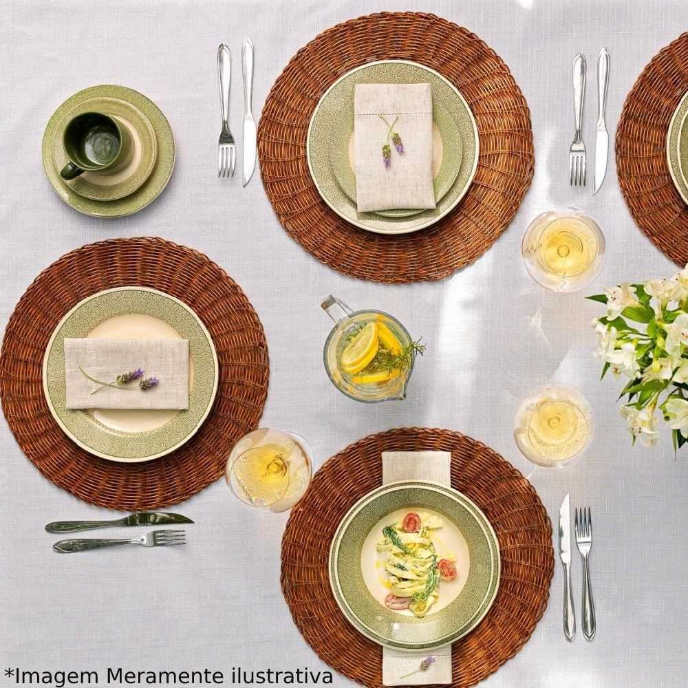 Prato Fundo Donna Poppis Biona 21,5Cm - Verde