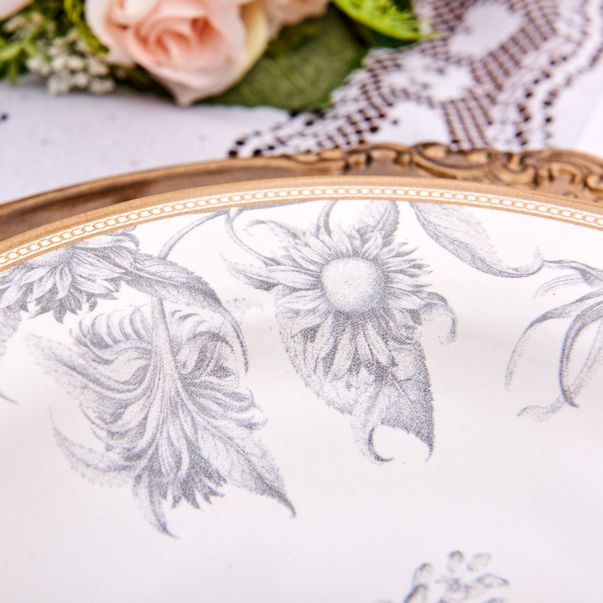 Prato Fundo Alleanza 24Cm - Garden