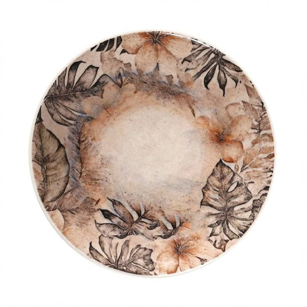 Prato Fundo Aurora Biona Havan Casa 20,5Cm - Cerâmica