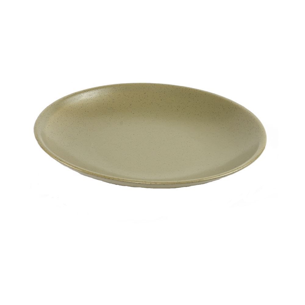 Prato Fundo Coupe Organic Olive Alleanza 25Cm - Cerâmica
