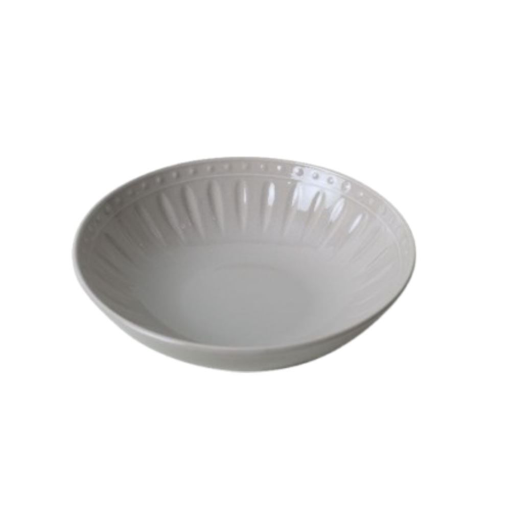 Prato Fundo Madri Havan Casa 20,6Cm - Taupe