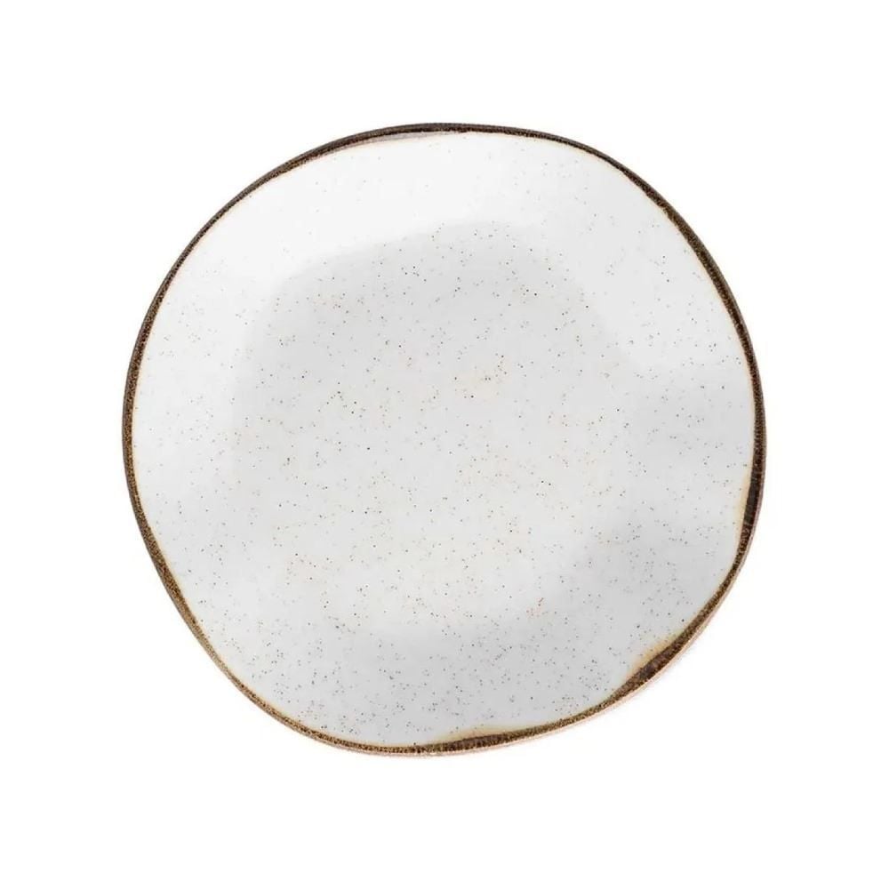 Prato Fundo Ryo Maresia Oxford 22,5Cm - Porcelana