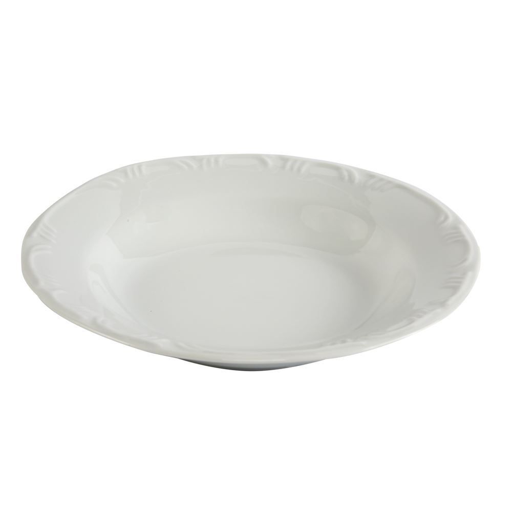 Prato Fundo Porcelana Pomerode Schmidt 23 Cm - Branco