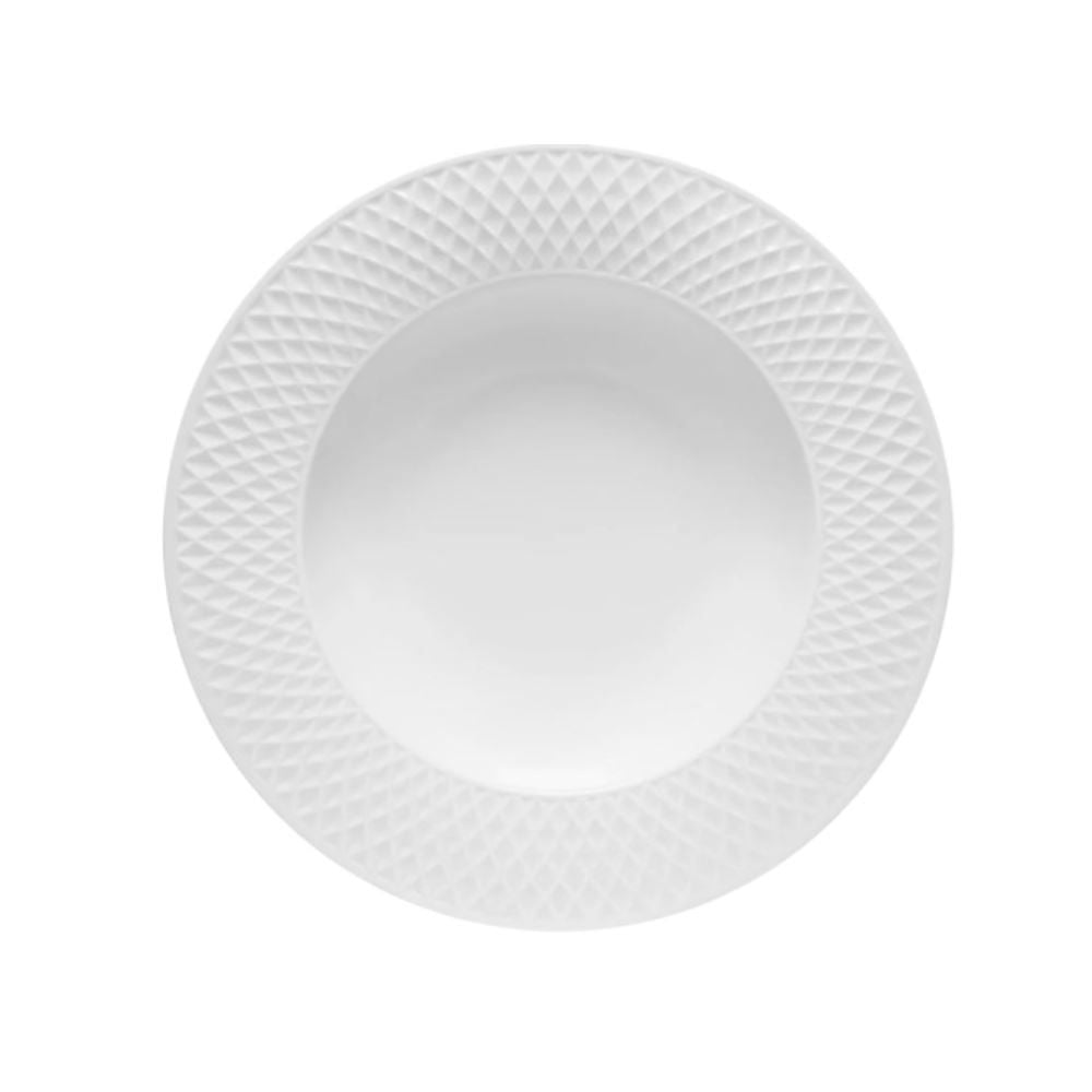 Prato Fundo Porcelana Valência Havan Casa 23Cm - Branco